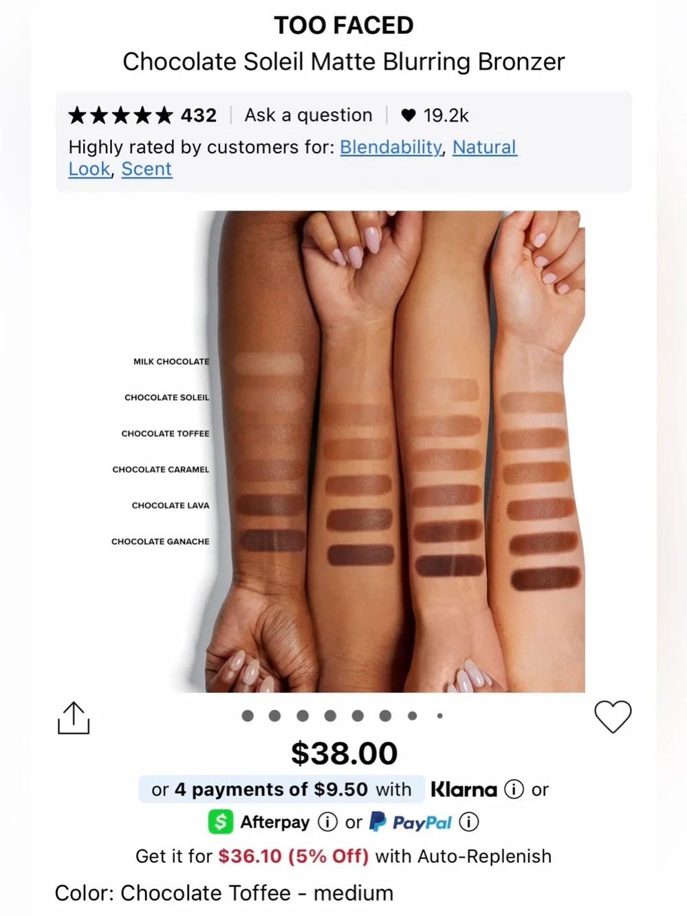 N/A too faced